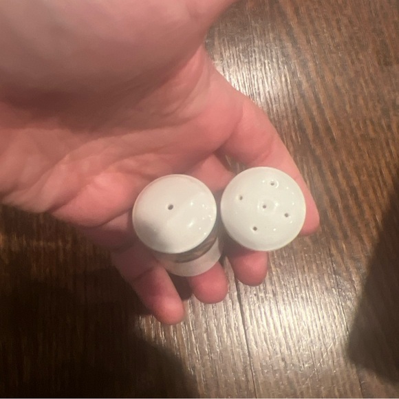 Concorde Jet Logo Royal Doulton Tableware LimitedSalt and Pepper Shakers pots - Picture 2 of 3